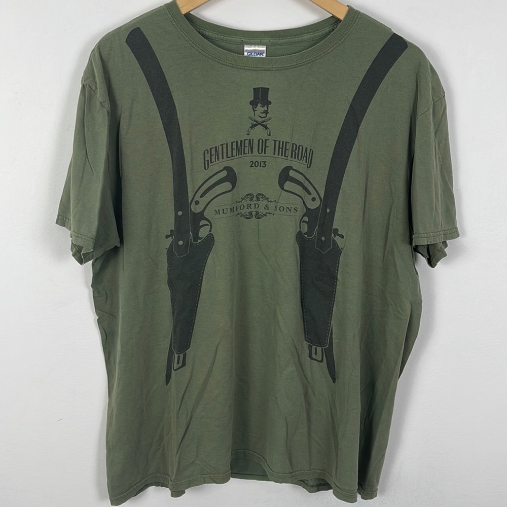 Mumford & Sons 2013 Gentleman of the Road Band Tee - XL